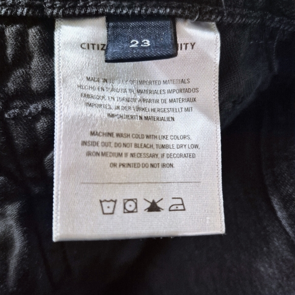 Citizens of Humanity Libby High Rise Flare Button Fly Size 23 - Picture 11 of 14